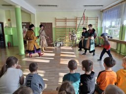 Pokaz historyczny „Rekonstrukto” w naszej szkole